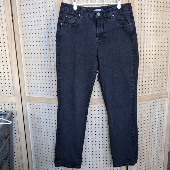 Bandolino Mandie style jeans, black, size 12, - Picture 1 of 13